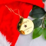 Star First Christmas Ornament