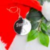 Symbol Personalised Name Christmas Ornament
