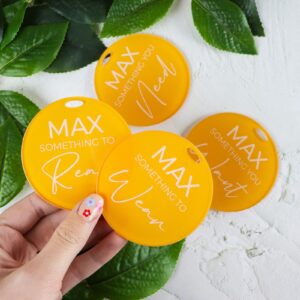 Want Need Wear Read Gift Tags