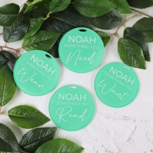 Want Need Wear Read Gift Tags