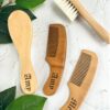 Wooden Brush and Comb with Personalised Name