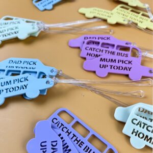 After School Bag Tags