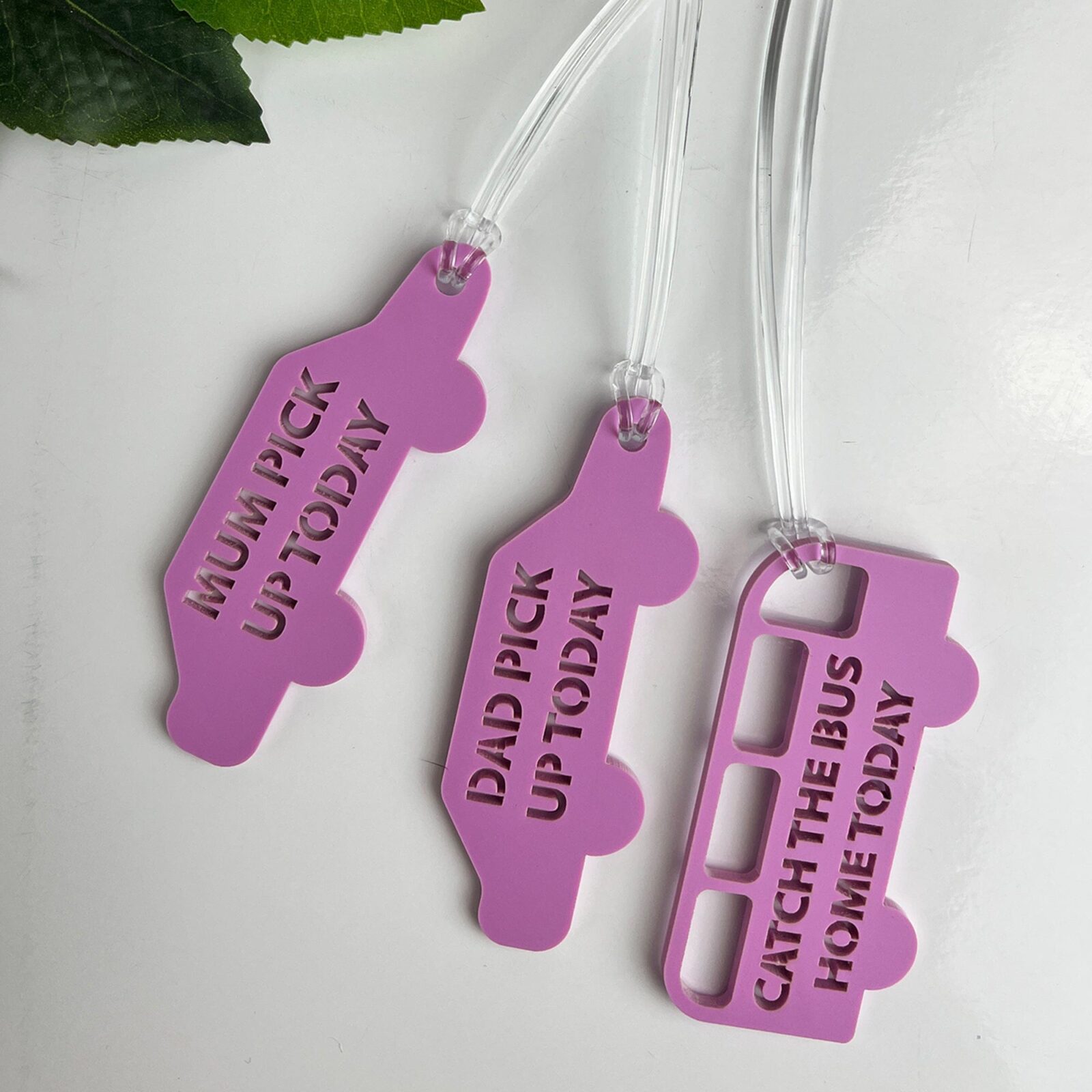 After School Bag Tags