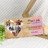 Anniversary Heart Wooden Photo Block