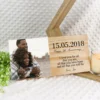 Anniversary Wooden Photo Block