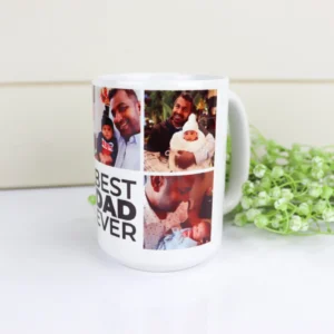 Best dad ever photo mug