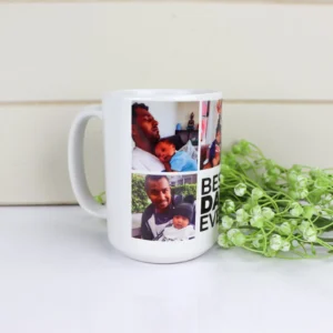 Best dad ever photo mug