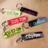 Custom Licence Plate Keyring with Your Plate