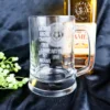 Engraved Coach Beer Mug for Sports Teams