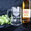 Engraved Coach Beer Mug for Sports Teams