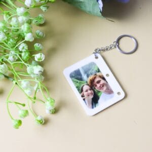 High school sweethearts keychain