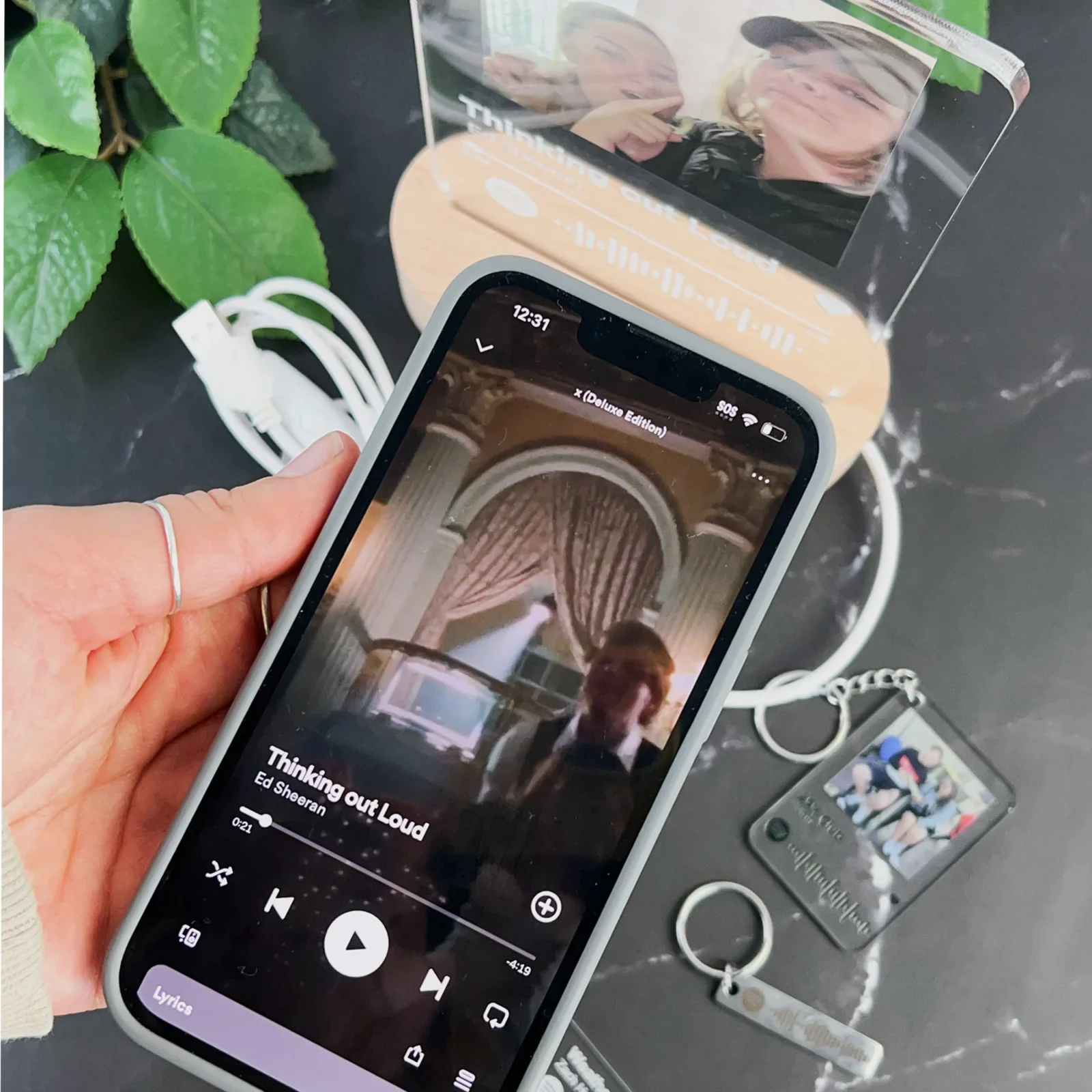 Personalised spotify products by customkings