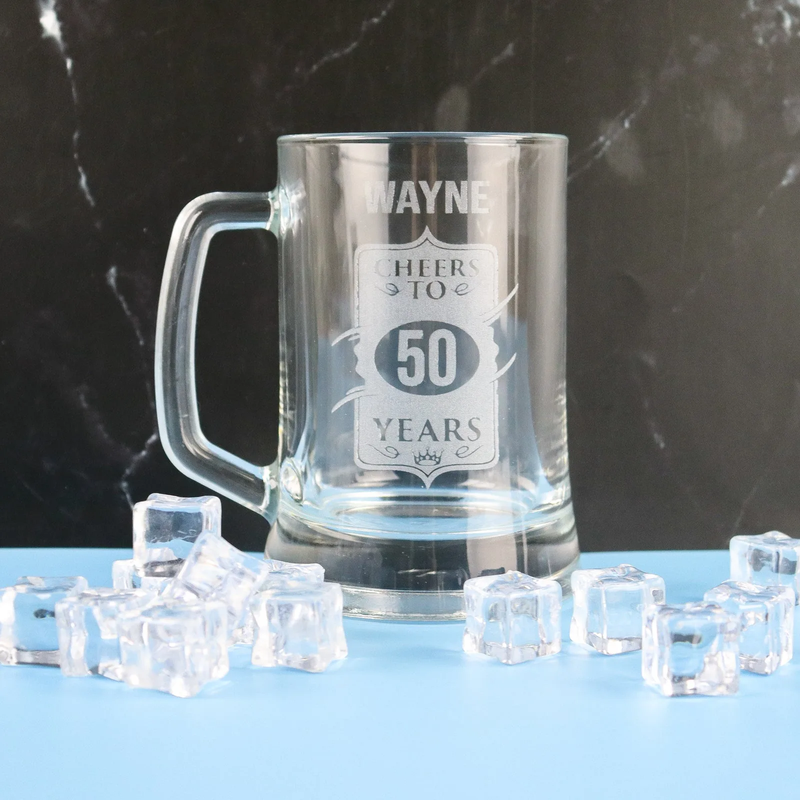 Personalised Birthday Beer Mug