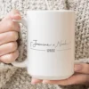 Personalised Couples Coffee Mug