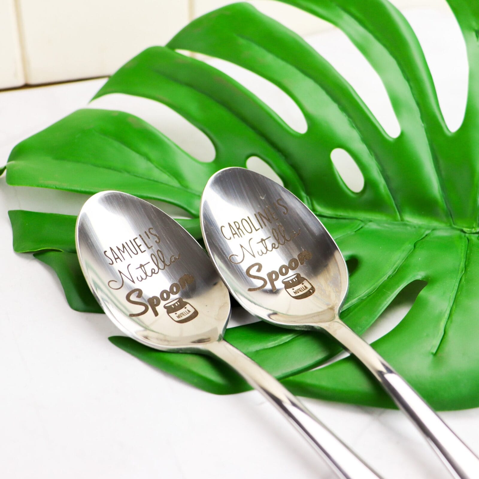 Personalised dessert spoon