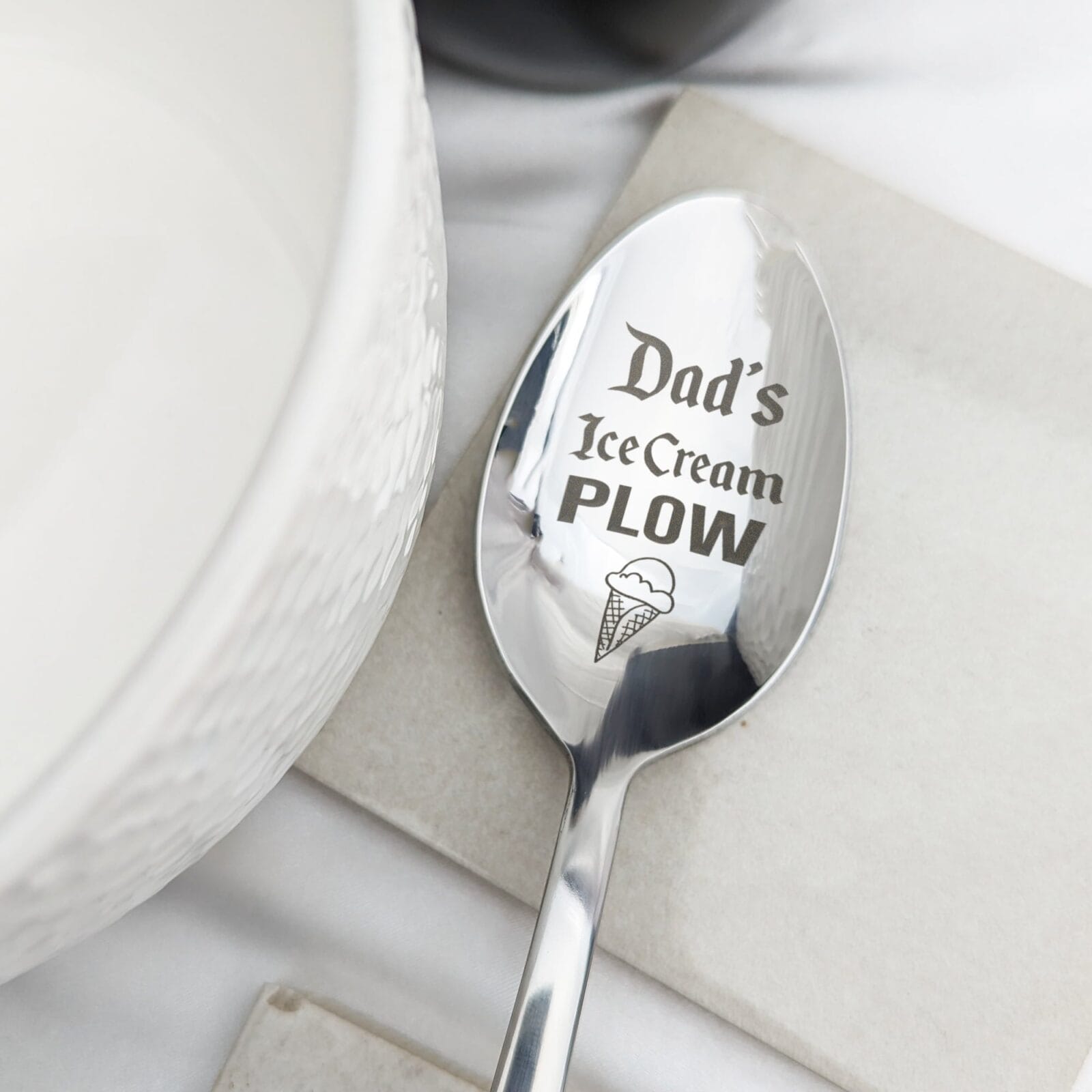 Personalised dessert spoon