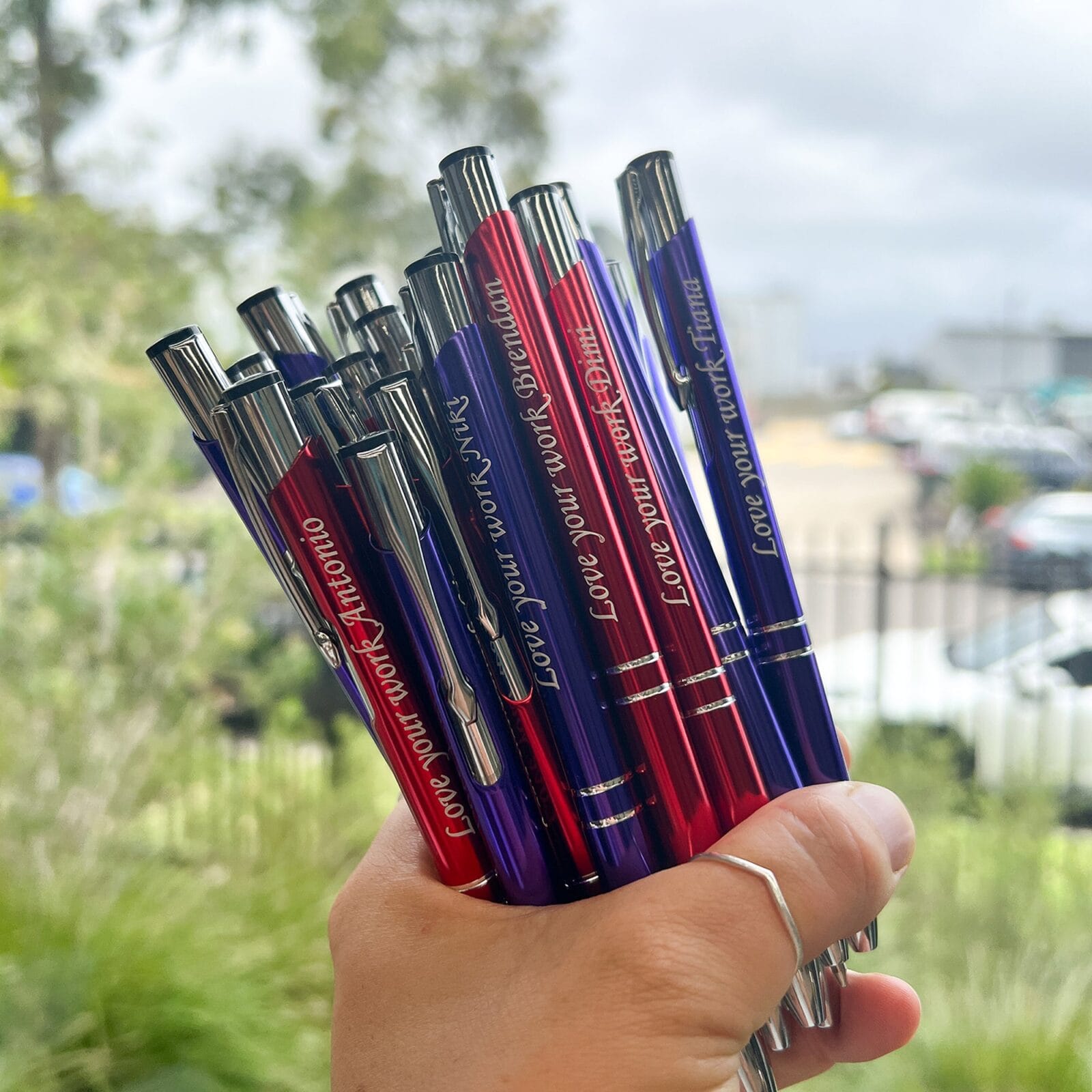 Personalised pen - various colours