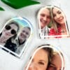 Personalised photo arch magnet