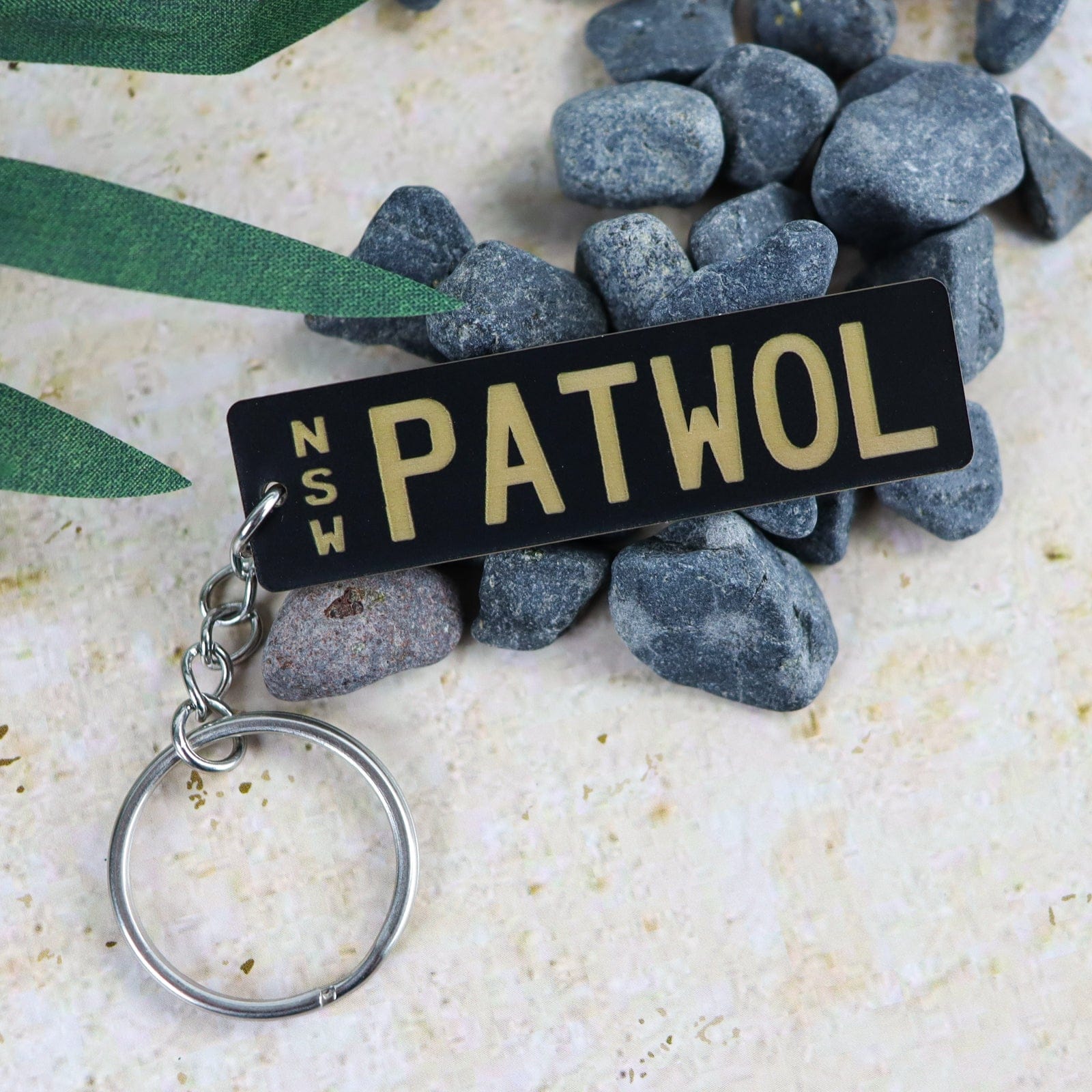 Slimline PlateIt© Licence Plate Keychain - All Colours