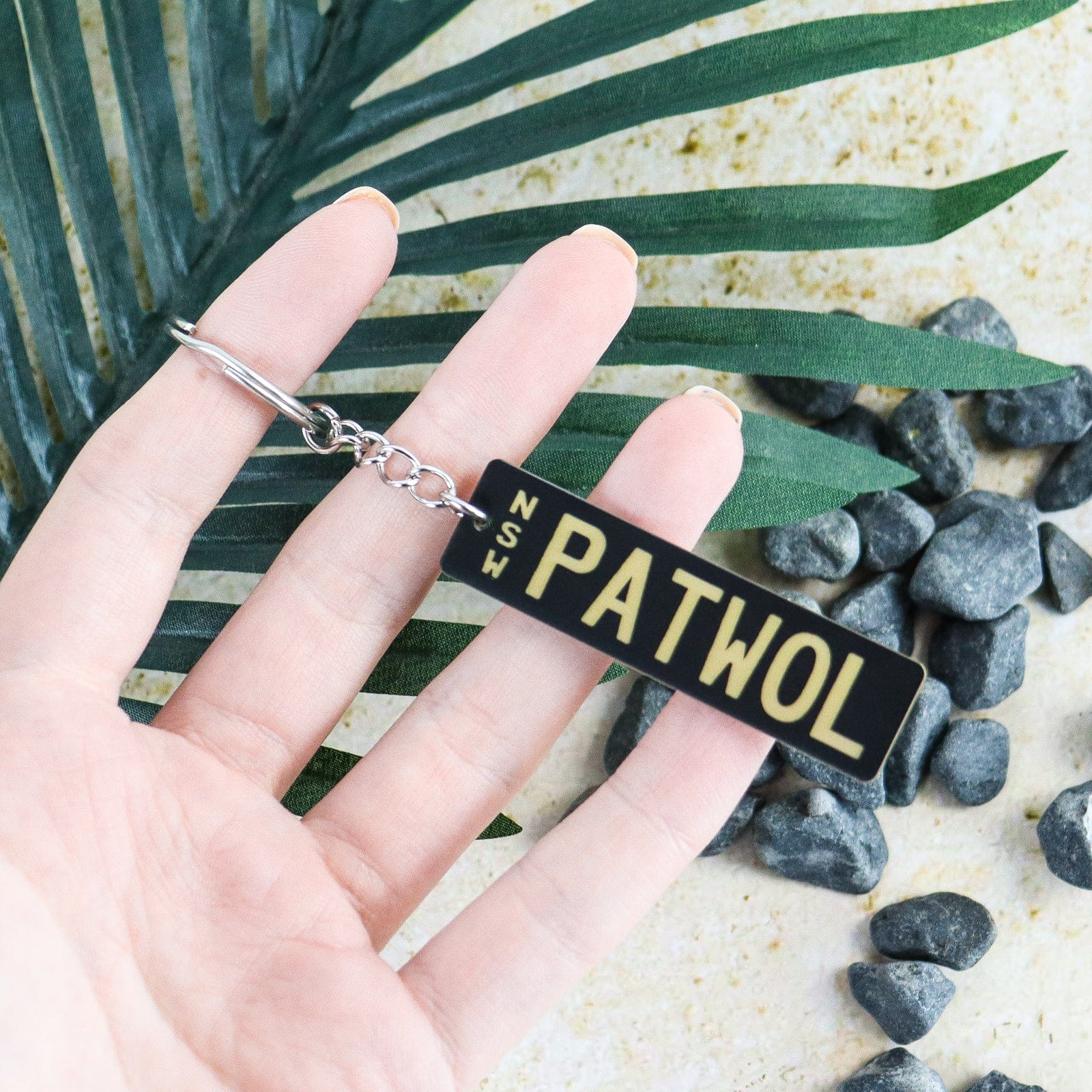 Slimline PlateIt© Licence Plate Keychain - All Colours