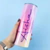 20oz rainbow coffee order tumbler