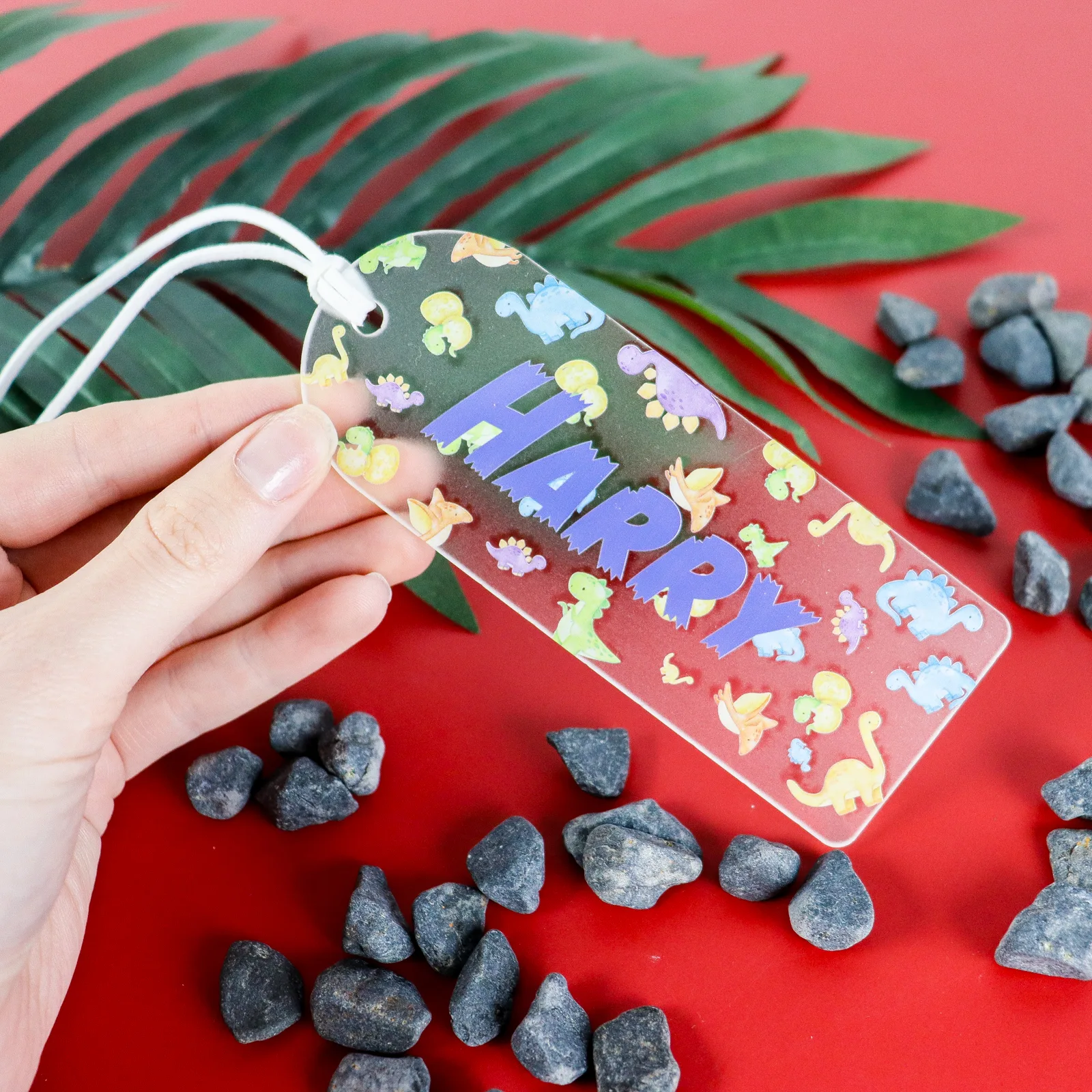 Acrylic Dinosaur Kids Bookmark