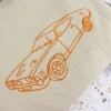 Car Outline Embroidered Jumper / Crewneck Sand