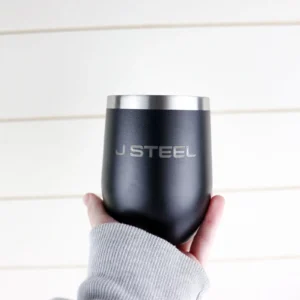 Corporate stainless steel tumbler