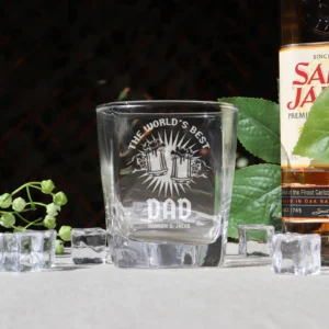 Father's day scotch glass 295ml personalised