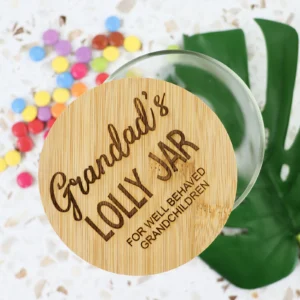 Father's Day Personalised Lolly Jar