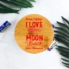 I Love You To The Moon And Back Lolly Jar