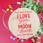 I Love You To The Moon And Back Lolly Jar