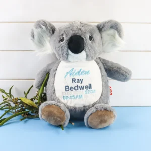 Koala Embroidered Teddy - Cubbie Brand