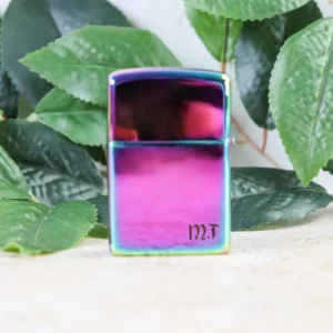 Monogram lighter varying colours