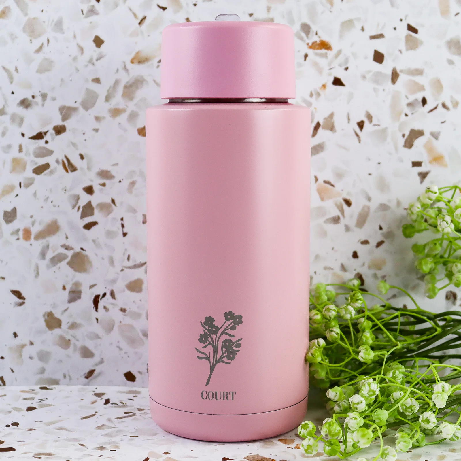 Native Flower Reusable 1 Litre Water Bottle