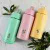 Native flower reusable 1 litre water bottle