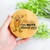 Nuts About You Personalised Jar