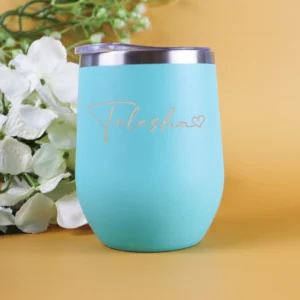 Personalised bridal party stainless steel tumbler