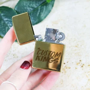 Personalised engraved lighter with your logo