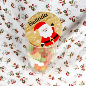 Personalised Santa Lolly Jar