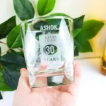 Birthday Scotch Glass With varying Engraved Designs