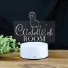 Llama personalised night light