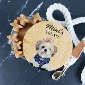 Photo Pet Treat Jar