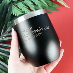 Real housewives stainless steel tumbler