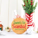 Santa's Sweets Lolly Jar