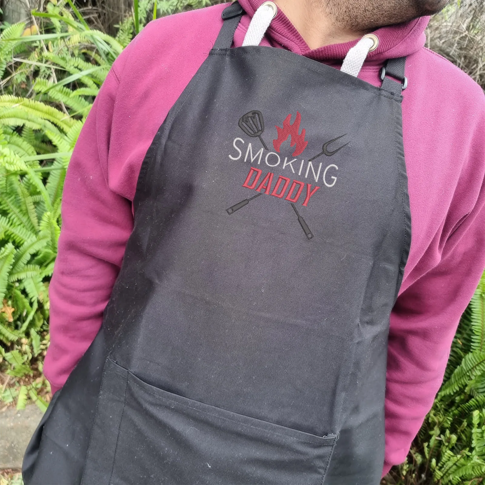 Smoking Daddy or Mummy Apron