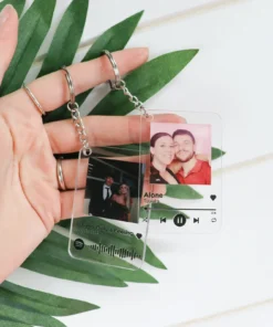 Spotify Personalised Photo Keyring