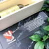 Wooden Wine Box with Company Logo for Staff or Clients