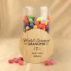 Worlds sweetest grandma lolly jar personalised