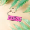 Club Permit PlateIt© Licence Plate Keychain